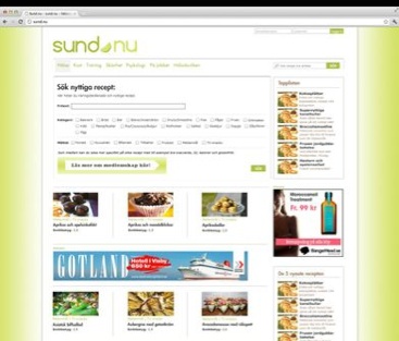 Webbplats till Sund.nu